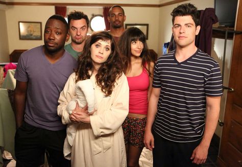 Love this New Girl Show, New Girl Cast, New Girl Tv Show, Peter Gallagher, Nick And Jess, New Girl Quotes, Jessica Day, Nick Miller, Zooey Deschanel