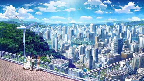 Academy City Toaru Majutsu No Index Live Wallpaper City Live Wallpaper, Grass Type Pokemon, Free Live Wallpapers, Normal Wallpaper, Anime City, A Certain Magical Index, Anime Backgrounds, City Wallpaper, Future City