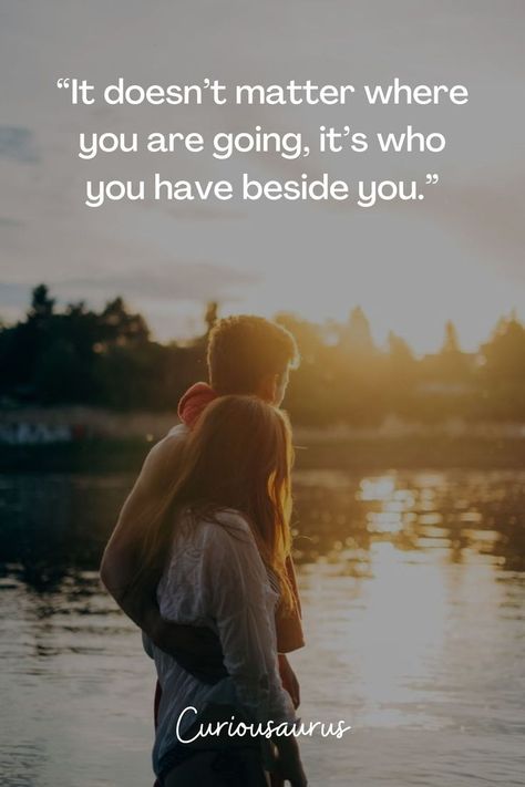 Couple travel quotes Couple Travel Quotes, Him Quotes, Couple Travel, Warm Fuzzies, Extraordinary Life, Travel Couple, Travel Quotes, You Deserve, Go On