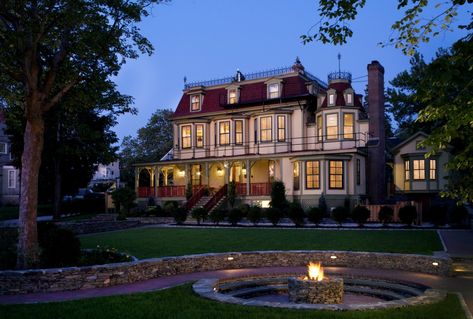 It's about time for a weekend getaway, isn't it? Best Bed And Breakfast, Romantic Bed And Breakfast, New England Road Trip, Bed And Breakfast Inn, Romantic Hotel, Victorian Mansions, Newport Rhode Island, Newport Ri, Travel Channel