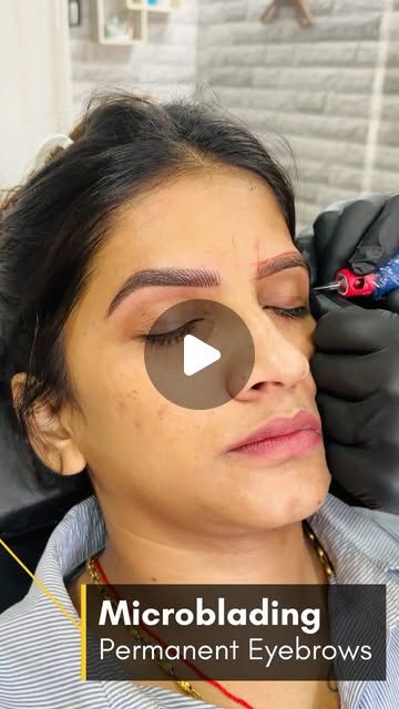 Black Lotus Tattooz and Piercing Studio on Instagram: "Microblading permanent eyebrows tattoos 💯 #eyebrows #eyebrow #beautiful #girl #tattooed #microblading" Tattoos Eyebrows, Permanent Brows, Permanent Eyebrow Tattoo, Eyebrows Tattoo, Brown Tattoo, Tattoo Eyebrows, Black Lotus, Permanent Eyebrows, Piercing Studio