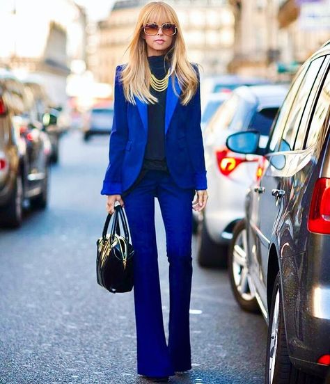 Rachel Zoe on Instagram: “See you soon #NYFW #FBF #powersuit xoRZ” Rachel Zoe Style, Walking Down The Street, Nicole Richie, Rosie Huntington Whiteley, Cooler Look, Backstreet Boys, Gwen Stefani, Trend Fashion, Rachel Zoe