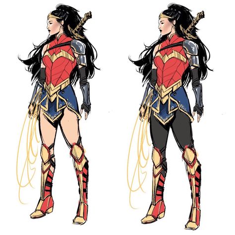 Wonder Woman Redesign, Fanart Sketch, Wonder Woman Art, Super Hero Outfits, Dc Comics Artwork, Superhero Characters, Dc Comics Characters, Hero Costumes, Superhero Design