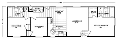 Single Wide Mobile Home Floor Plans - The Home Outlet AZ Mobile Home Floor Plans Single Wide, Mobile Home Floor Plans Single Wide 3 Bedroom, Trailer House Floor Plans, 16x80 Mobile Home Floor Plans, Mobile Home Plans Single Wide, Single Wide Floor Plans 2 Bedrooms, Single Wide Floor Plans, Single Wide Trailer Floor Plans, 2 Bedroom Single Wide Mobile Home Floor Plans