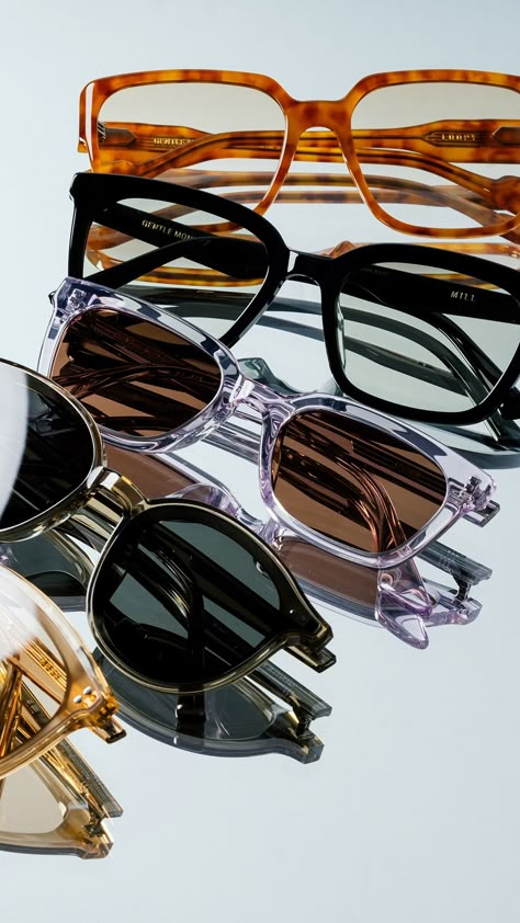 The latest collection from South-Korean eyewear brand Gentle Monster is available now at all retail locations + online. Shop Now: https://feature.com/collections/gentle-monster Eyewear Photoshoot, Eyewear Advertising, Eyewear Ad, Glasses Photography, Eyewear Photography, Eyewear Shop, Gentle Monster, Work Inspiration, Eyewear Brand