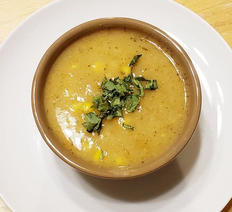 Patty Pan Squash Soup, Patty Pan Squash Soup Recipe, Instant Pot Butternut Squash Soup, Instant Pot Butternut Squash, Pan Squash, Pattypan Squash, Sweet Corn Soup, Dairy Free Soup, Squash Soup Recipe