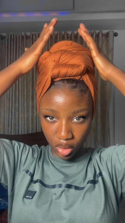 Head Scarf Tutorial, Hair Scarf Tutorial, Head Wrap Tutorial, African Head Scarf, Headwrap Hairstyles, African Hair Wrap, Headwrap Tutorial, Wrap Tutorial, Braided Scarf