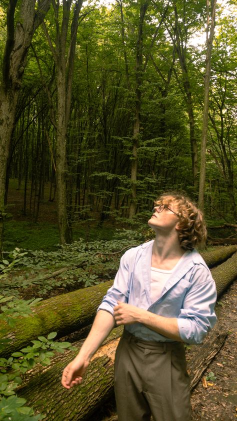 Men, forest, vintage, spring Man In Forest Aesthetic, Man Gardening Aesthetic, Forest Guy Aesthetic, Folklore Aesthetic Men, Nature Aesthetic Outfit Men, Cottagecore Aesthetic Male, Ethereal Aesthetic Men, Gentle Masculinity Aesthetic, Male Cottagecore Outfits Summer