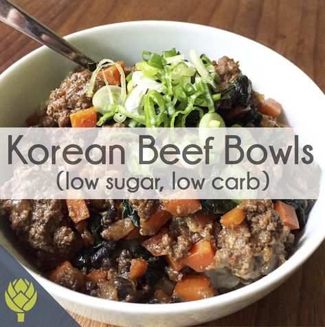 My version of Low Carb Korean Beef Bowls uses waaaay less sugar (or none at all if you opt for stevia), but is still plenty flavorful and satisfying. Plus, there are lots of vegetables hidden in this dish. Low Carb Korean Beef, Maternity Meals, Meals Ministry, Breastfeeding Food, Recovery Meals, Lily Nichols, Postpartum Prep, Postpartum Meal, Postpartum Nutrition