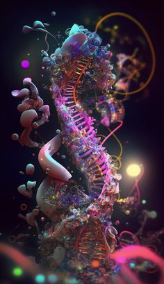 Biology Background Design, Biology Aesthetic Background, Medical Portfolio, Dna 3d, Breaking Bad Art, Biology Art, Bad Art, Anime Military, Brain Waves