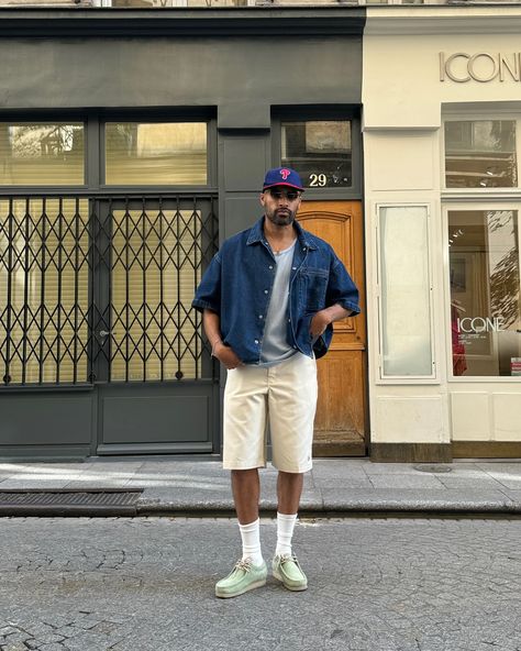 Outfit inspiration with Clark’s Wallabee Styled on @zalando - collaboration commerciale #GetTheLook #StyleCreator Clark Wallabees Men Outfit, Clark Wallabees Outfit, Wallabees Outfit Men, Clarks Wallabees Outfit, Clarks Wallabees Men, Wallabees Outfit, Clarks Wallabees, Modern Fashion, Get The Look