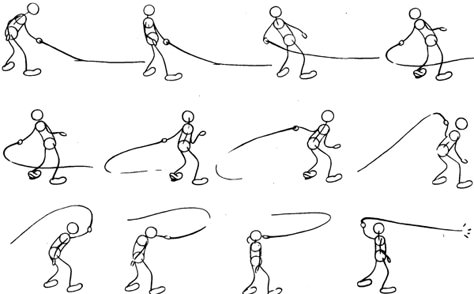 How to Animate a Character Snapping a Whip Figures In Motion, Animated Anatomy, Animation Drawing Sketches, Draw Cartoon Characters, Learn Animation, Animation Tips, Draw Step By Step, Drawing Tutorials For Beginners, Animation References