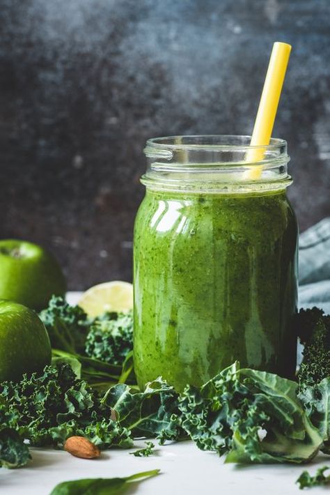 Smoothie Photography Food Styling, Smoothie Photography, Vegetable Smoothie Recipes, Dark Green Vegetables, Green Detox Smoothie, Improve Nutrition, Smoothie Detox, Most Nutritious Foods, Delicious Magazine