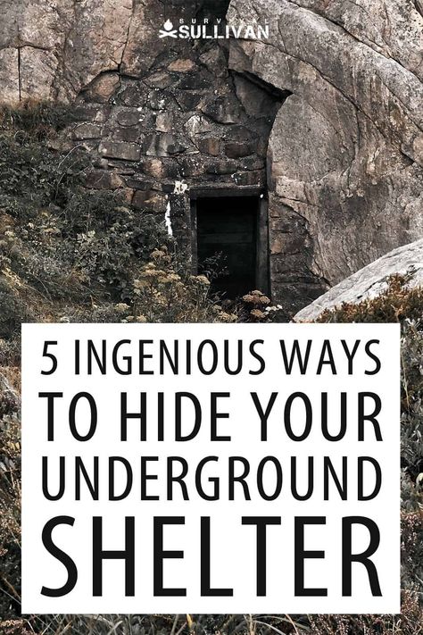 Off Grid Shelter, Bug Out House, Hidden Bunker Entrance, How To Build A Bunker, Storage Container Bunker, Apocalypse Bunker Underground Shelter, Bunker Ideas Underground, Bunker Ideas Underground Diy, Prepper Room