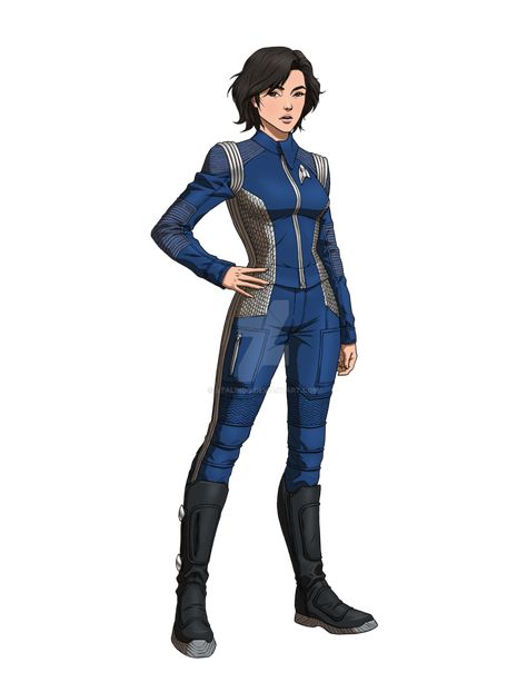 Star Trek Character Design, Space Uniform, Star Trek Theurgy, Character Interaction, Star Trek Artwork, Star Trek Rpg, Star Trek Data, Stark Trek, Star Trek Uniforms