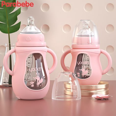 Newborn Baby Bottles, Milim Nava, Baby Feeding Bottle, Newborn Bottles, Silicone Baby Bottles, Straw Holder, Drinking Milk, Glass Baby Bottles, Baby Feeding Bottles