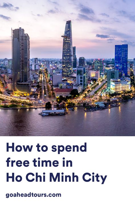 Traveling to Southeast Asia soon? Here's a list of fun ways to spend your free time in Ho Chi Minh City in Vietnam   #freetimetips #hochiminh #hochiminhcityvietnamtravel Things To Do In Ho Chi Minh City, Hochiminh City, Cu Chi Tunnels Vietnam, Maldives Travel Guide, Ho Chi Minh Trail, Ho Chi Minh City Vietnam Travel, Thailand Travel Destinations, Japan Travel Destinations, China Travel Guide