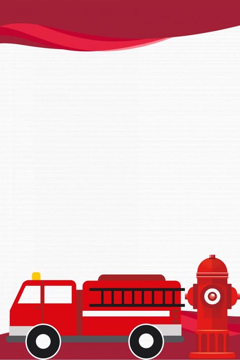 Firetruck Wallpaper, Firefighter Background, System Wallpaper, Truck Birthday Cakes, Fireman Party, Fireman Birthday, Board Background, Firefighter Birthday, Cars Theme Birthday Party