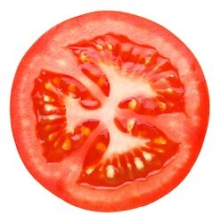 slice of tomato isolated on white Fruit Icons, Circle Painting, Cucumber Recipes, Sliced Tomato, White Stock, Fruit And Veg, Beauty Saloon, Photographing Food, Food Illustrations