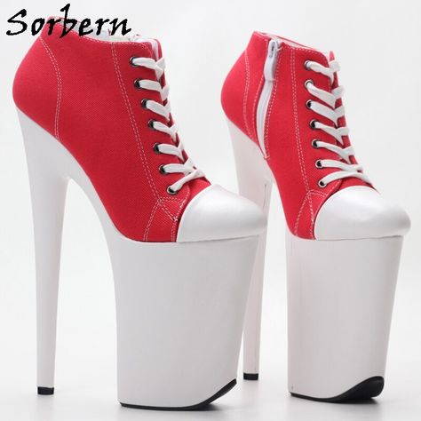 Pole Dance Heels, Extreme Heels, Dancer Shoes, Weird Shoes, Shoe Pics, Pleaser Heels, Pretty Heels, Unique Boots, Extreme High Heels