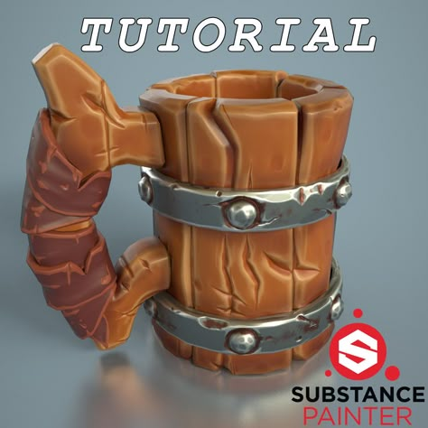 Substance Painter, Ice Cream Games, 3d Modeling Tutorial, Hand Painted Textures, Props Art, 3d Printer Designs, Logo Gallery, Game Props, Game Illustration