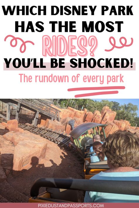 Have you ever wanted to know all about the Disney Rides by Park? This go to guide runs through which Rides are at every park around the world! Disney Rides By Park, Disneyland Anaheim, Seven Dwarfs Mine Train, Dumbo The Flying Elephant, Star Tours, Tokyo Disney Sea, Tower Of Terror, Space Mountain, Disney Rides