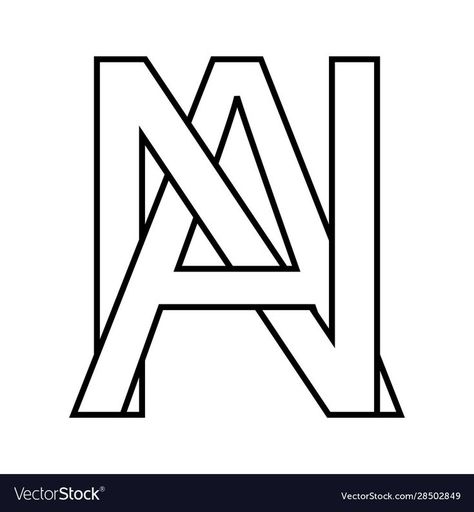 N And A Logo, A And N Logo, Na Logo Design Letters, A N Logo, An Logo Design Letter, N Letter Images, An Logo Design, A Letter Logo Design, An Logo