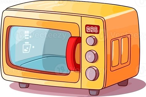 Vintage Oven, The Cartoon, Tshirt Design, Microwave Oven, Free Png, Design Illustration, Royalty, Oven, Royalty Free