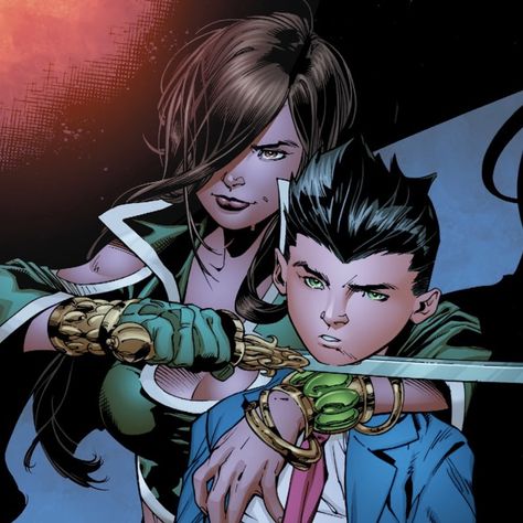 talia al ghul and damian wayne aka robin icon. Comic Damian Wayne, Damian Wayne And Talia Al Ghul, Damian Wayne Al Ghul, Damian Al Ghul Older, Talia Al Ghul And Damian Wayne, Talia Al Ghul Comics, Talia Al Ghul Icon, Damian And Talia, Talia And Damian