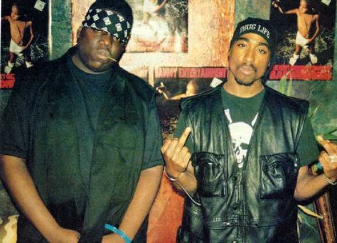 Biggie & Tupac Tupac, Black