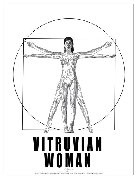 Vitruvian Woman, Tattoos, Quick Saves