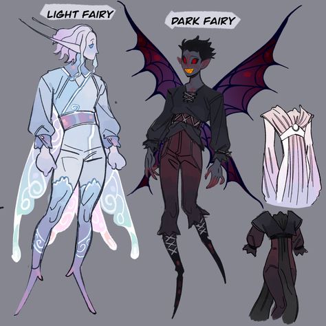 Fairy Lore, Ange Demon, Mythical Creatures Art, Creature Concept Art, Arte Fantasy, Creature Concept, 영감을 주는 캐릭터, Character Design References, Character Creation