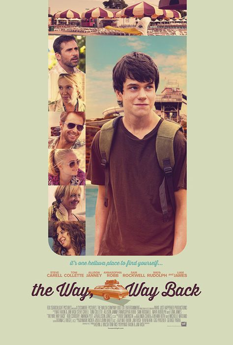 Just The Way You Are Movie, The Way Way Back Poster, The Way Way Back, Look Both Ways Movie Poster, The Way Way Back Movie, Whale Movie Poster, The Whale Movie Poster, Sundance Film, Movie Director