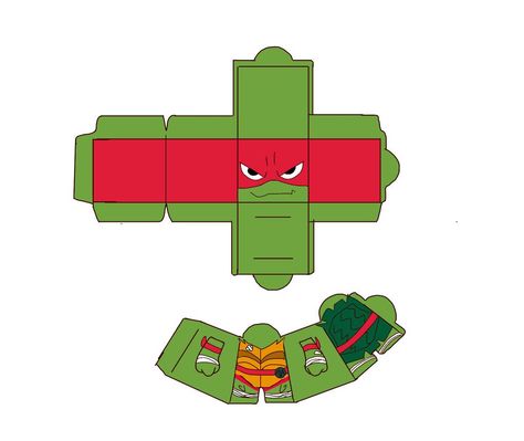 Tmnt Paper Craft, Rotmnt Raphael, Tmnt Crafts, Ninja Turtle Crafts, Rise Tmnt, Tmnt Characters, Leonardo Tmnt, Power Rangers Samurai, Turtles Funny