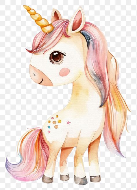 Aesthetic Unicorn, Cake Children, Animal Watercolour, Aesthetic Pngs, Best Png, Unicorn Watercolor, Pngs Transparent, Unicorn Png, Unicorn Books