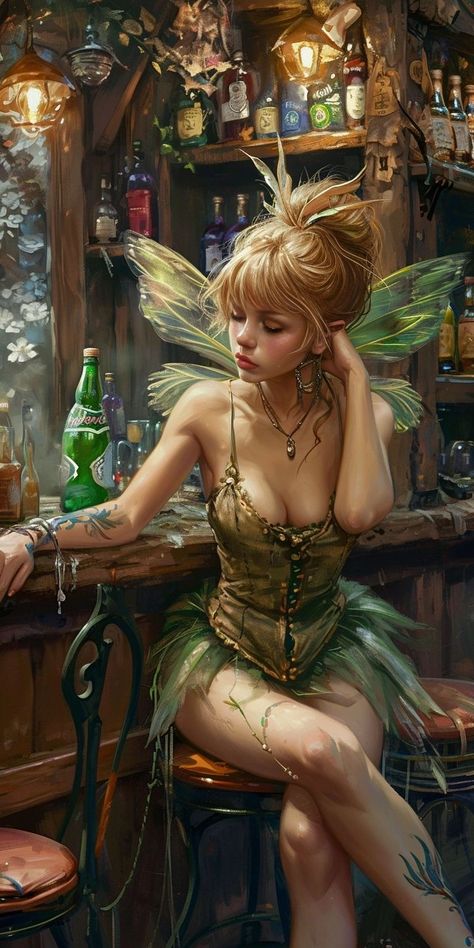 Tinkerbell Characters, Dark Disney Princess, Queen Butterfly, Tinkerbell Wallpaper, Tinkerbell Pictures, Fairy Photography, Steampunk Fairy, Faery Art, Realistic Cartoons