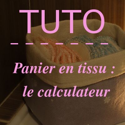 Maxi Stitch: [Tuto] Panier en tissu : le calculateur Advanced Sewing Projects, Baby Couture, Diy Bags Purses, Clothes Basket, Diy Pottery, Couture Sewing, Fabric Baskets, Diy Couture, Sewing Projects For Beginners