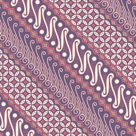 Motif Mega Mendung, Batik Pattern Indonesian Simple, Batik Pattern Vector, Nirmana Batik, Food Festival Design, Batik Vector, Malaysian Batik, Textile Pattern Design Fashion, Corak Batik