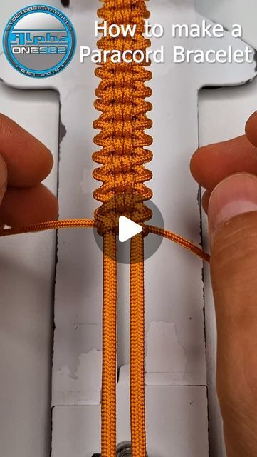 Alpha One982 Paracord Outdoors on Instagram: "Full Tutorial on our YouTube channel www.youtube.com/AlphaOne982
.
.
Credit for this bracelet design to our brother Pavel @_cetus_550 👏👏👏👏
.
.
.
.
.
.
.
#paracord
#hobby 
#edc
#style 
#armband 
#keyfob
#paracordwatch 
#macramebracelet 
#ultimate 
#handmade 
#girlfashion 
#outdoors 
#bracelet 
#usa 
#jewelry 
#keychain
#instaparacord
#accessories 
#paracord550 
#wristwear 
#paracordbracelet 
#nature 
#love 
#diy 
#youtube 
#tutorials 
#edcgear 
#everydaycarry" Friendship Knot, Paracord Watch, Jewelry Keychain, Paracord Bracelet Diy, Paracord Keychain, Usa Jewelry, Wrist Wear, Paracord Bracelet, 550 Paracord