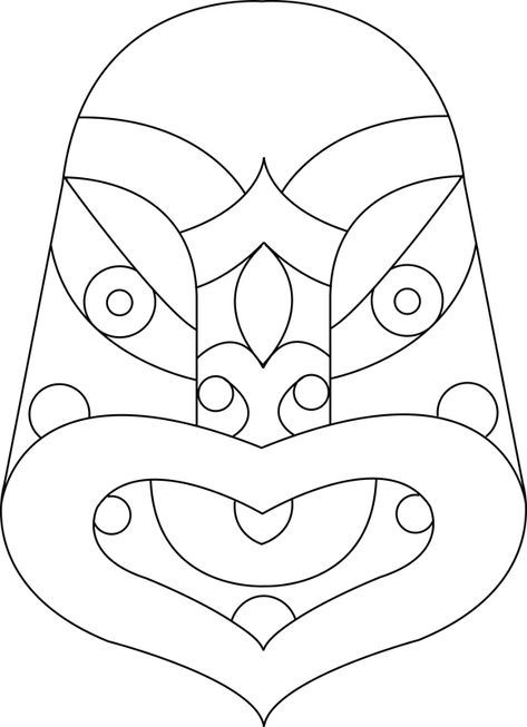 Hands On Crafts for Kids maori mask new zealand Maori Art For Kids, Hands On Crafts, Waitangi Day, Cultural Crafts, Maori Patterns, Polynesian Art, World Thinking Day, Maori Designs, Māori Culture