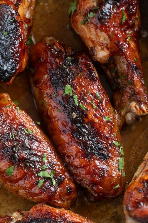 Barbecued Turkey Wings, Smoked Turkey Wings Recipes Oven Baked, Turkey Wings Air Fryer, Bake Turkey Wings Oven, Baked Turkey Wings Oven Recipe, Turkey Wings In Oven, Turkey Wings Recipe Soul Food, Turkey Wings Recipe Baked, Turkey Wing Recipes Baked