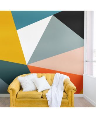 ``` Geometric Wall Paint, Living Room Decor Tips, Boho Chique, Bedroom Wall Paint, Wall Paint Designs, Old Art Studio, Design Your Home, Deny Designs, Geometric Wall