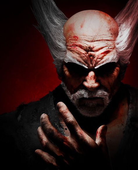 Heihachi Promo Heihachi Mishima, Tekken Wallpaper, D20 Modern, Jin Kazama, Doraemon Cartoon, Street Fighter Art, Tekken 7, Hip Hop Art, Video Game Art