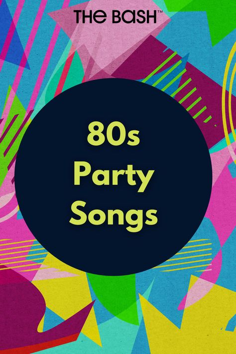 80 Music Songs Playlists, 1980s Party Games, 80s Songs Playlists, Party Songs Playlists, Graduation Party Playlist, Birthday Party Playlist, Through The Decades Party, Music Party Ideas, 80s Music Trivia