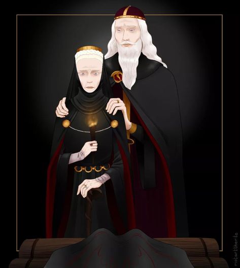 Jaehaerys And Alysanne, Queen Alysanne, In The Last Days, George Rr Martin, Asoiaf Art, House Targaryen, Love My Kids, Royal House, House Of Dragons