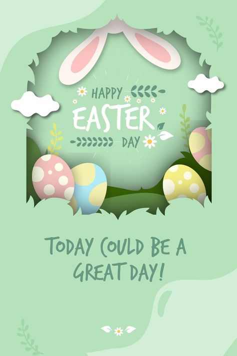 A Great Day - Easter Day It is a great celebration and it is time to spend quality time with your loved ones. Remind each other of the blessings that we have enjoyed and pray for more blessings to come in the future. Easter Graphic Design, Birthday Reminder, Nature Background Images, Christian Messages, Birthday Calendar, Happy Easter Day, Easter Decorations Diy Easy, Easter Day, Birthday Greeting