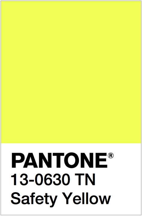 Color Trend Inspiration | Neon Color Codes - Fashion Trendsetter Pantone Shades Of Yellow, Neon Yellow Palette, Neon Pantone, Pantone Yellow Shades, Pantone Tcx Yellow, Yellow Pantone, Neon Colour Palette, Pantone Palette, Yellow Neon