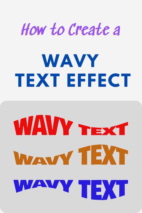 Wavy Font, Silhouette Fonts, Wavy Text, Groovy Font, Text Generator, Silhouette Tutorials, Display Fonts, Font Generator, Text Effect