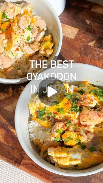 Japanese Oyakodon, Japanese Chicken Recipes, Rice In A Pot, Oyakodon Recipe, Dashi Powder, Dashi Soup, Short Grain Rice, Skinless Chicken Thighs, Japanese Dishes