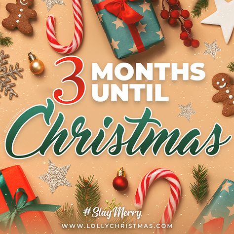 3 months till christmas - Google Search Time With Family, Wonderful Time Of The Year, Deck The Halls, 1 Month, Time Of The Year, Wonderful Time, 3 Months, The Holiday, The Year